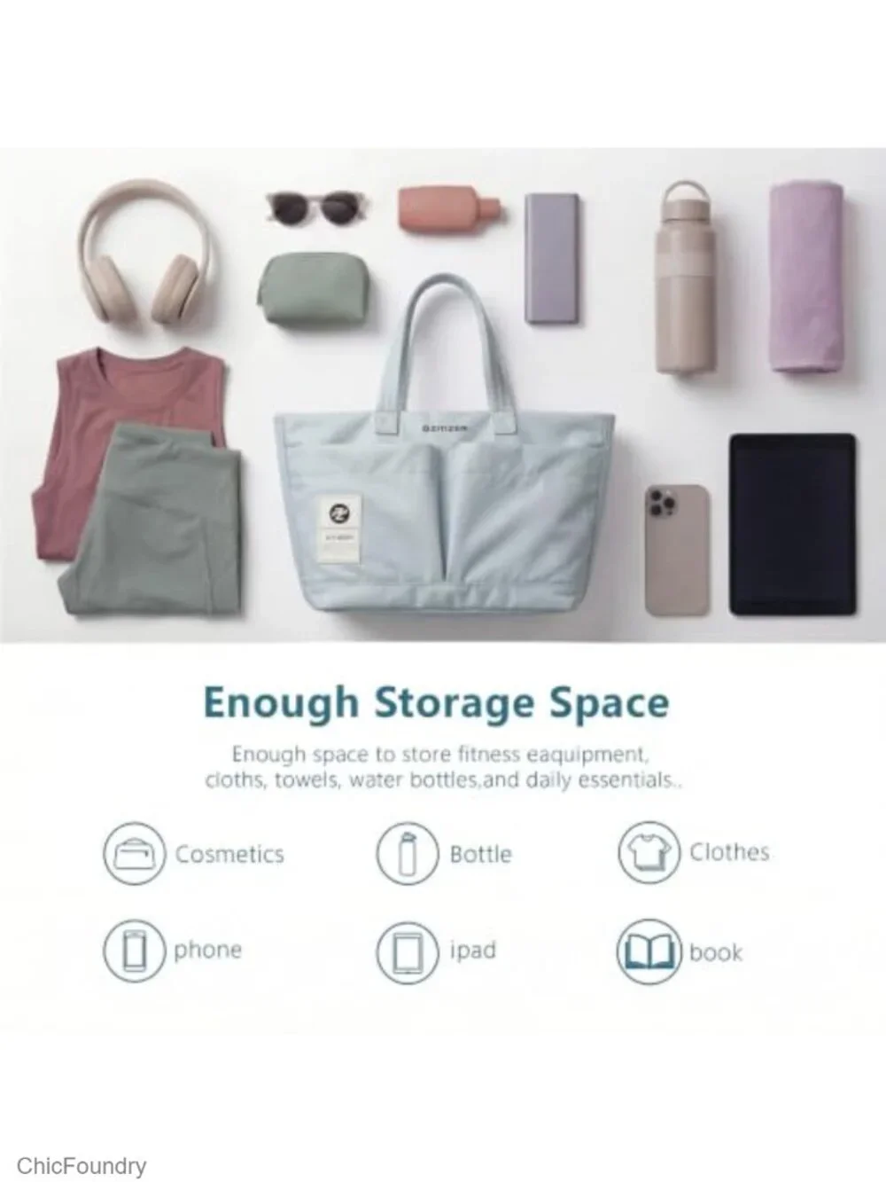 Large 18L Tote Bag for Women 15